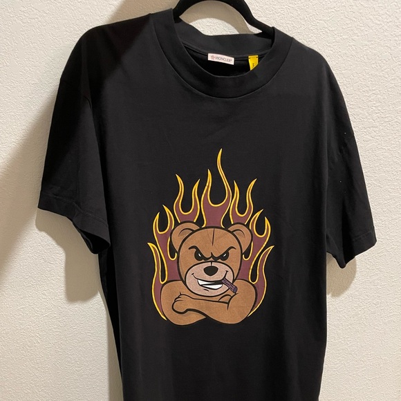 8 MONCLER X PALM ANGELS BEAR T-SHIRT - Picture 2 of 7